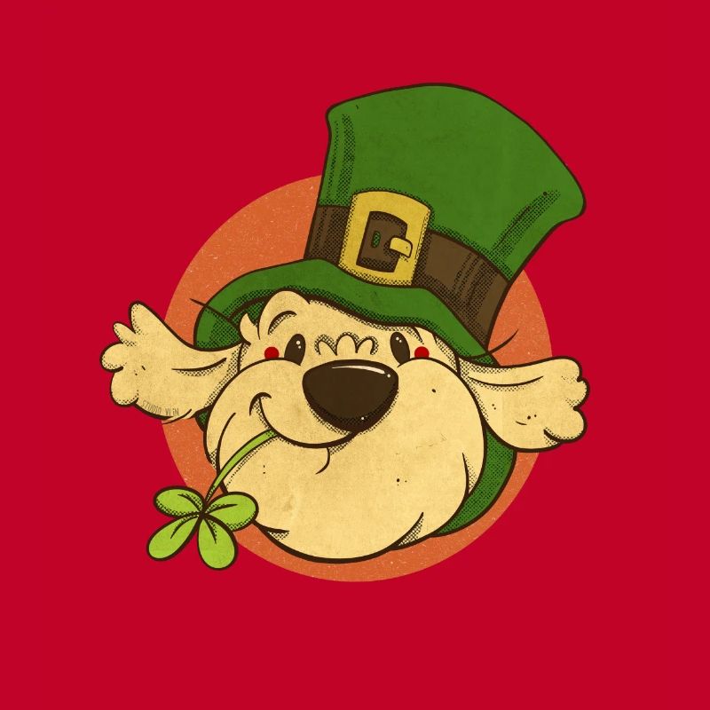 Cockapoo Thor St Patrick’s Day