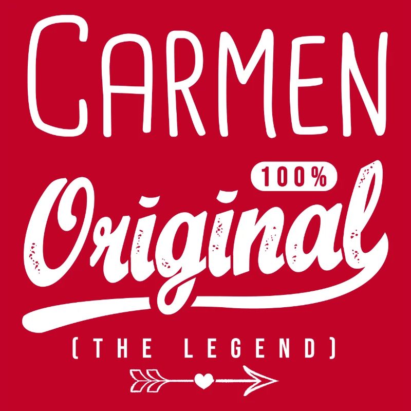 Carmen original personalized name carmen