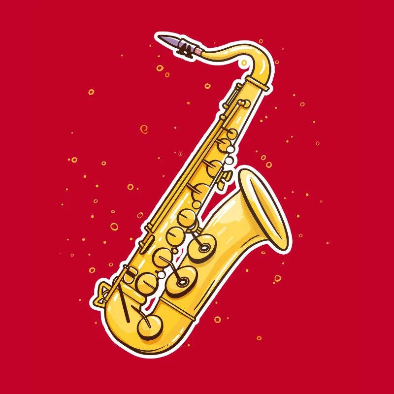 Graphisme pour saxophone