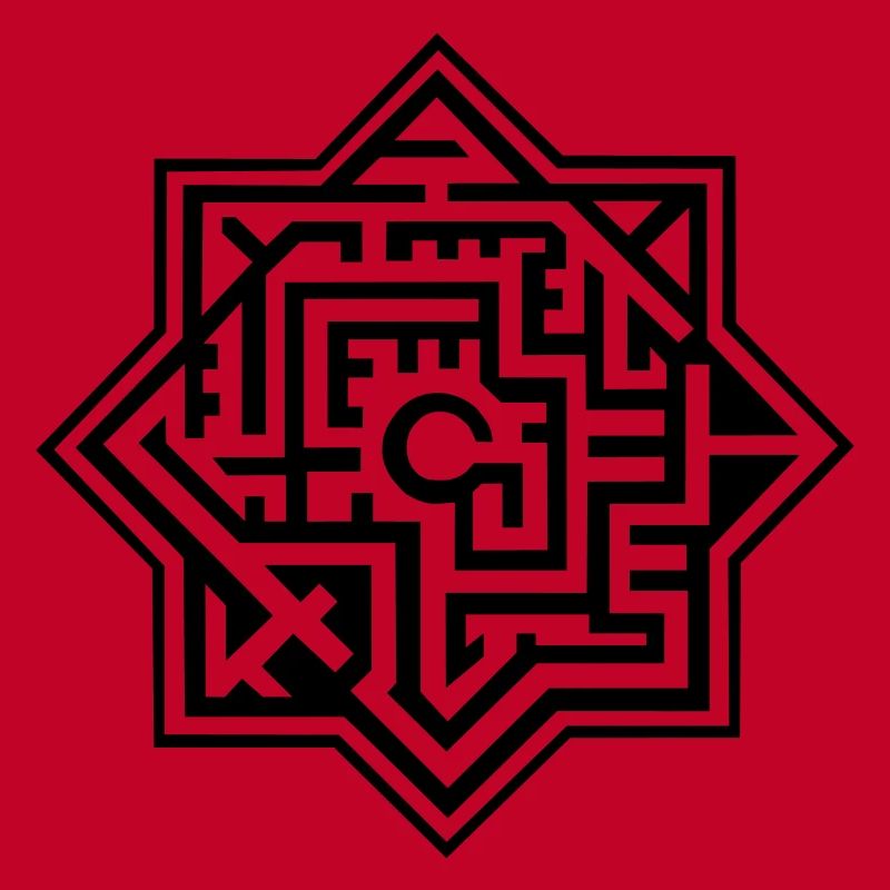 Mandala Labyrinth 2c