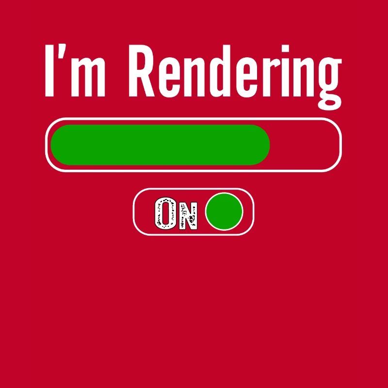 I'm RenderingVideo Editor Editing Videographer