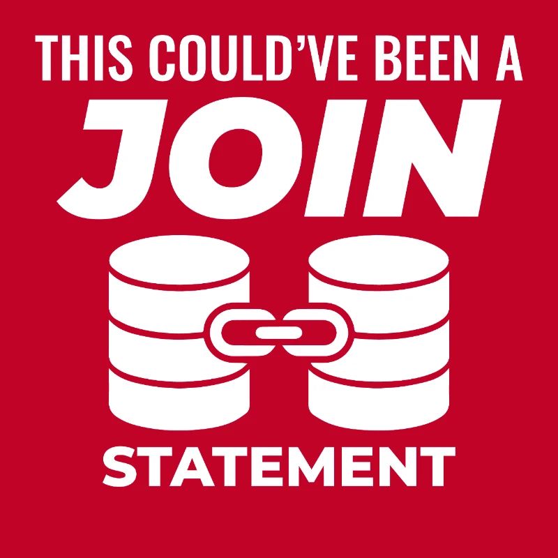 SQL Join Database Statement Programming Data