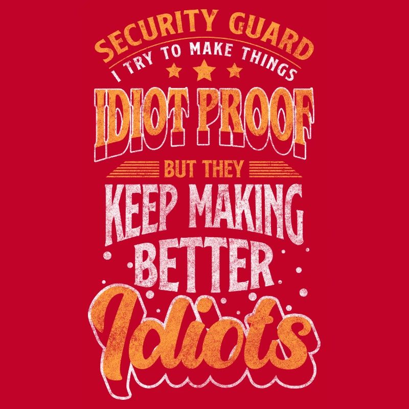 Security guard building night shift