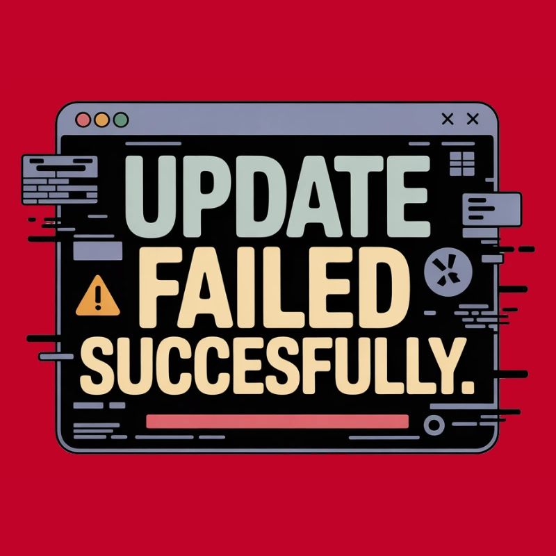 update-failed-successfully