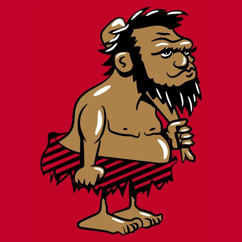 Caveman caveman funny pattern