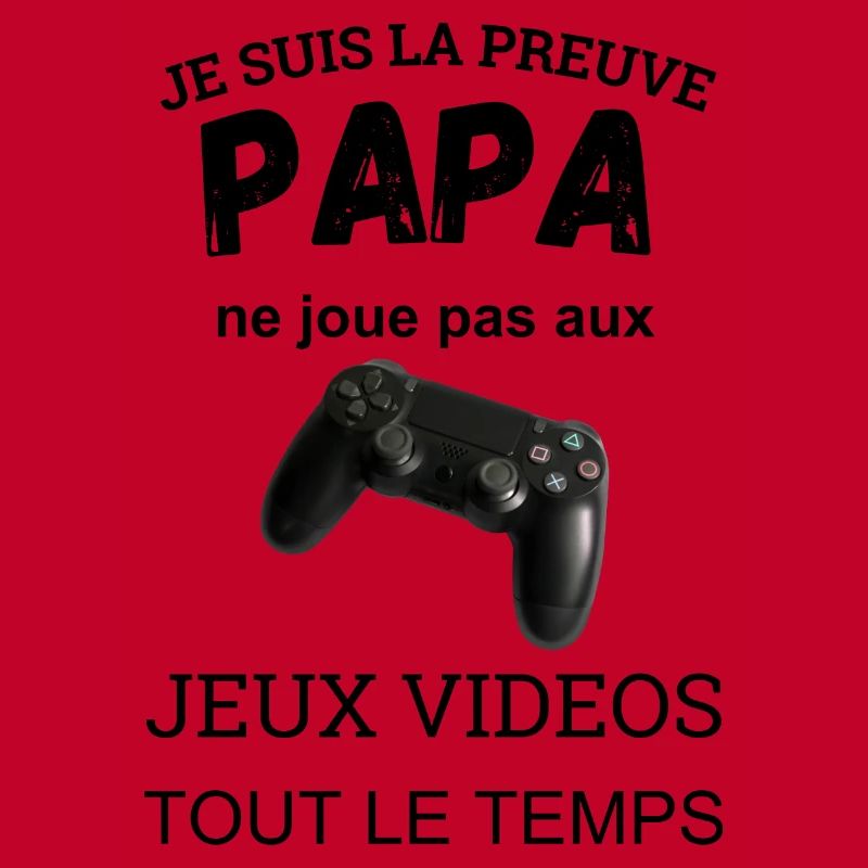 Ich bin der Beweis dafür, dass Papa nicht spielt
