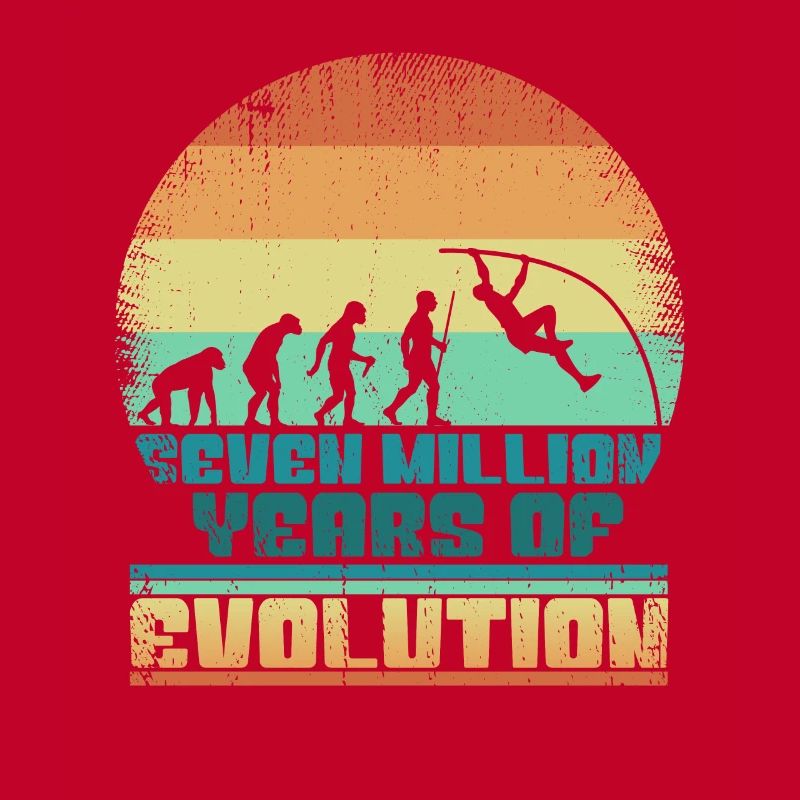 Pole Vault Evolution Gift Idea 005-189