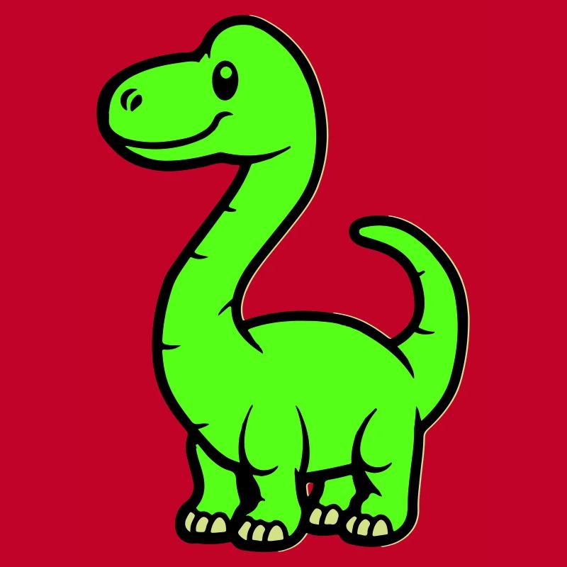 Dinosaur Brontosaurus Comic