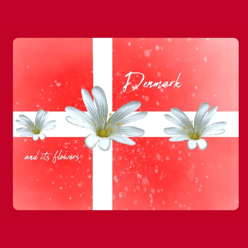 Danemark Danemark Danemark Drapeau