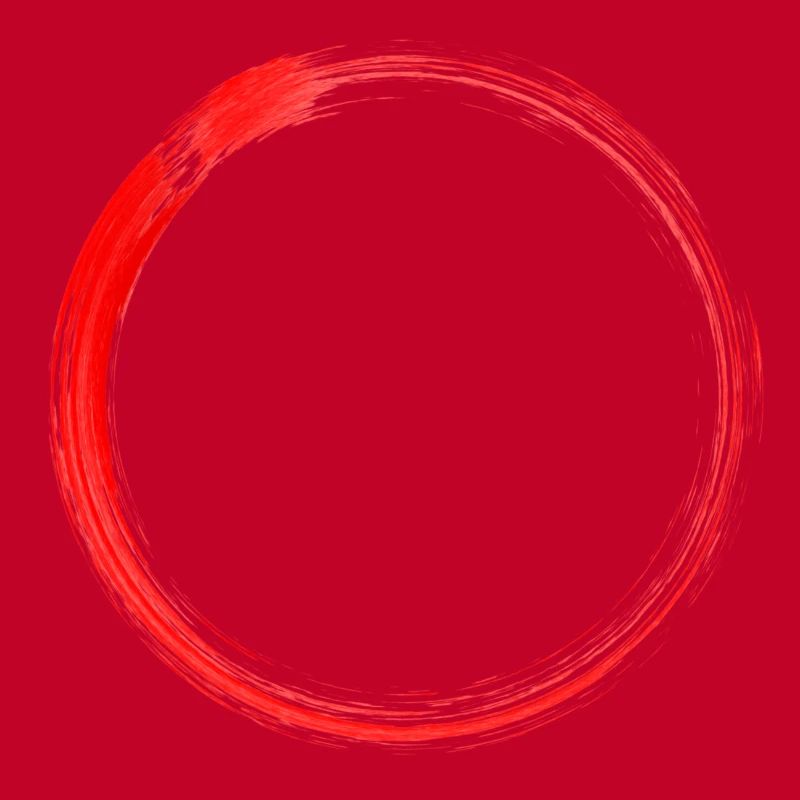 Red circle