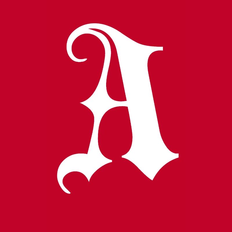 Gothic Monogram A Script