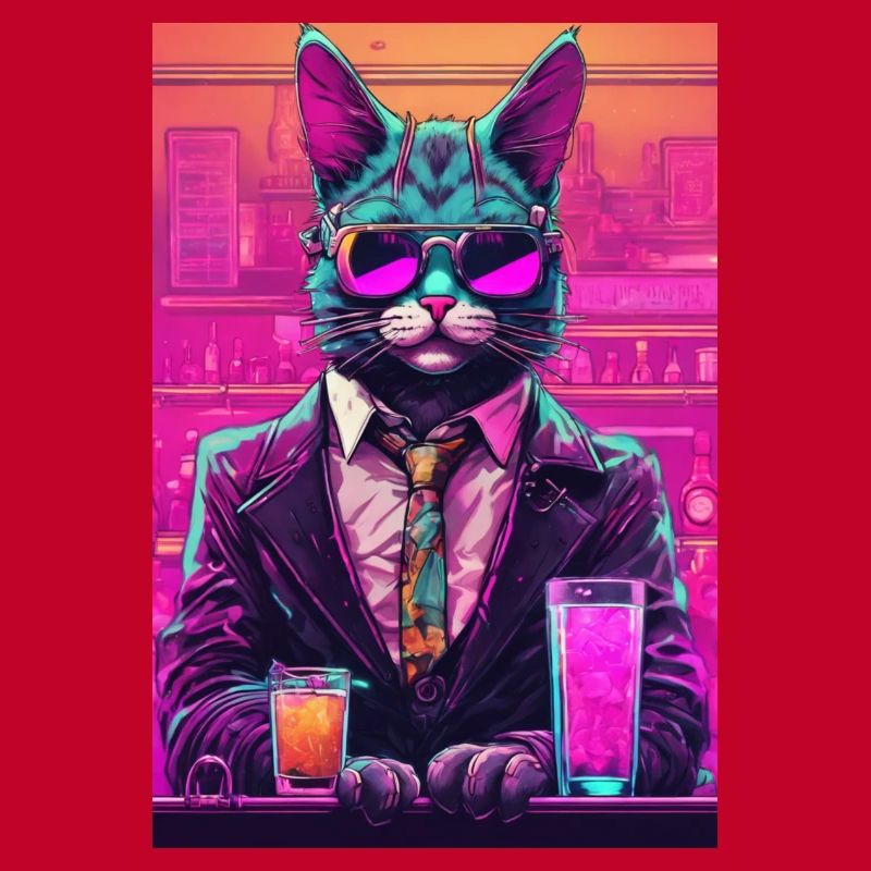 Bartender Cat
