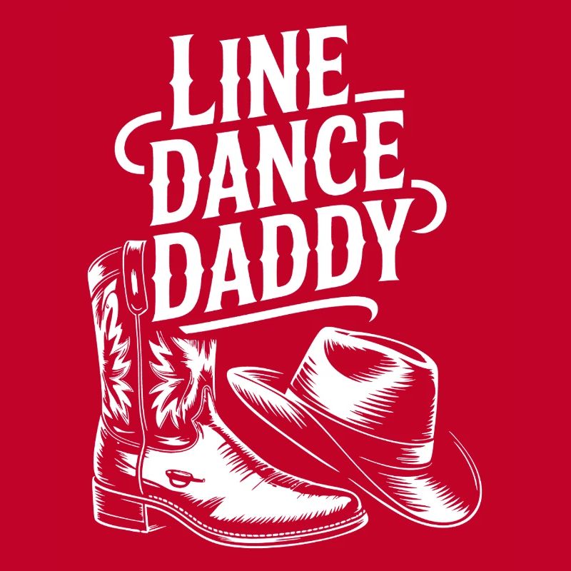 Line Dance Dad My Daddy Dances Line Dance
