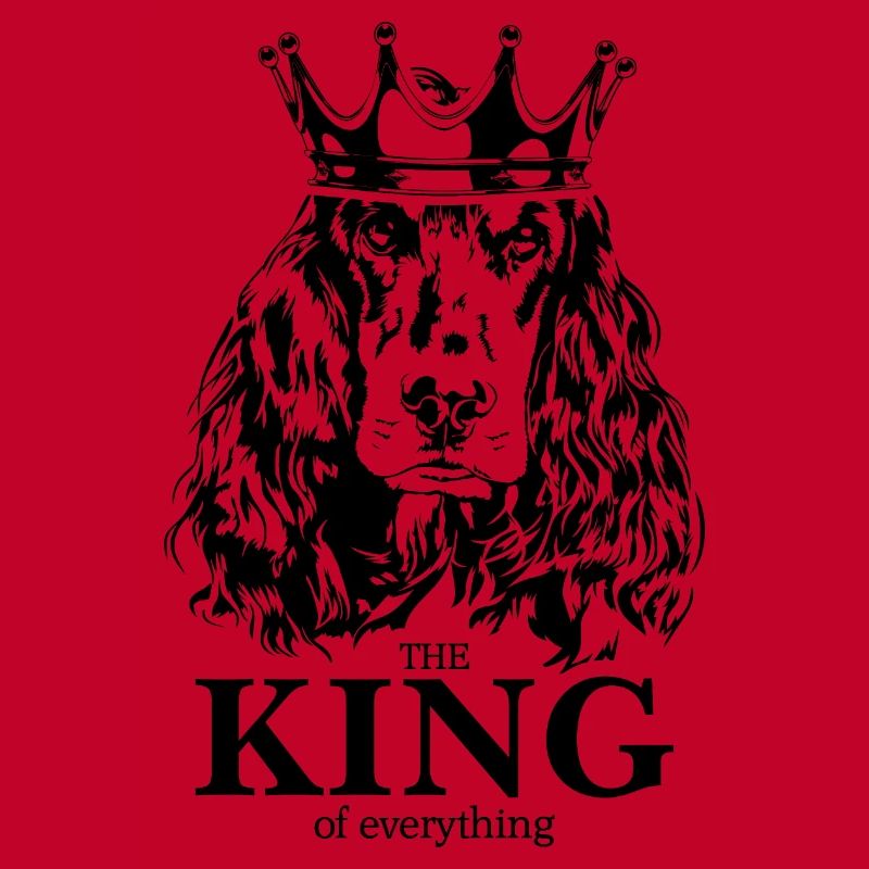 COCKER SPANIEL King Hundespruch Hunde Wilsigns