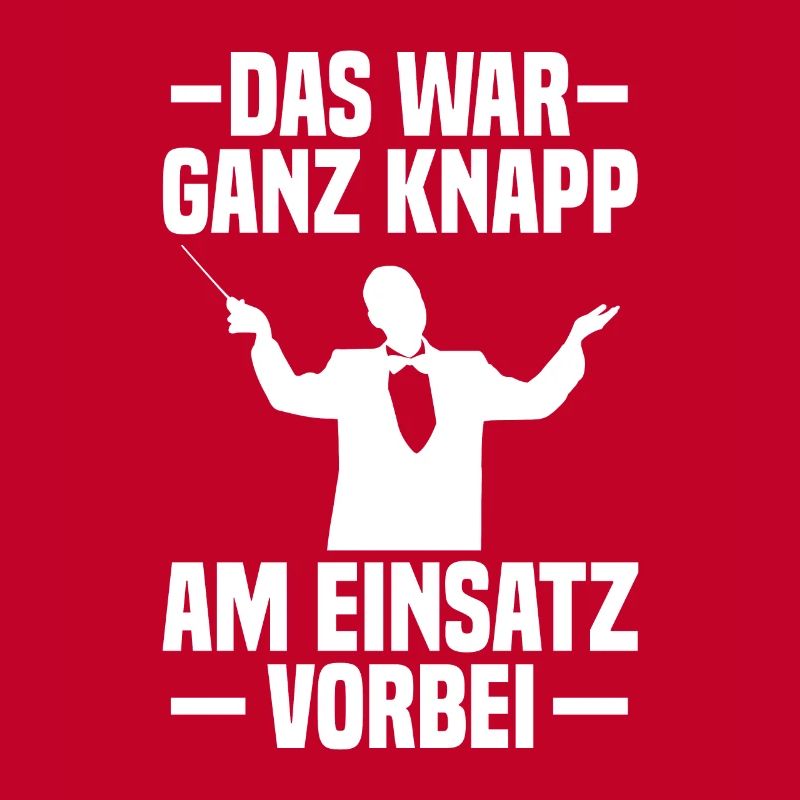 Knapp am Einsatz Dirigent Chorleiter Dirigenten