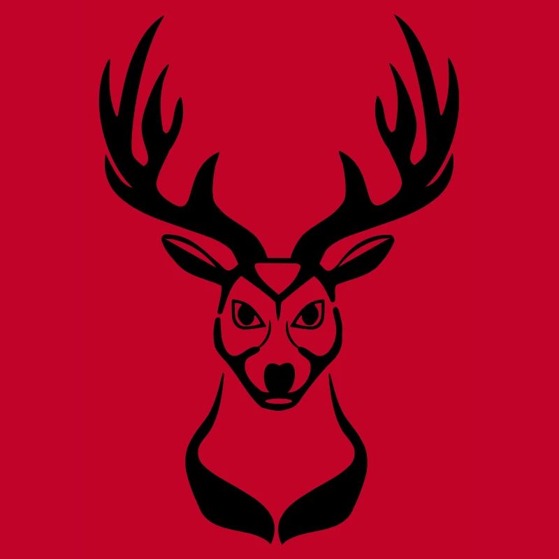 Deer head 1c