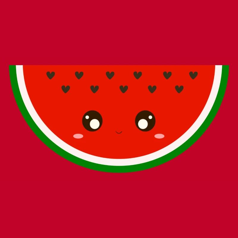 pastèque kawaii