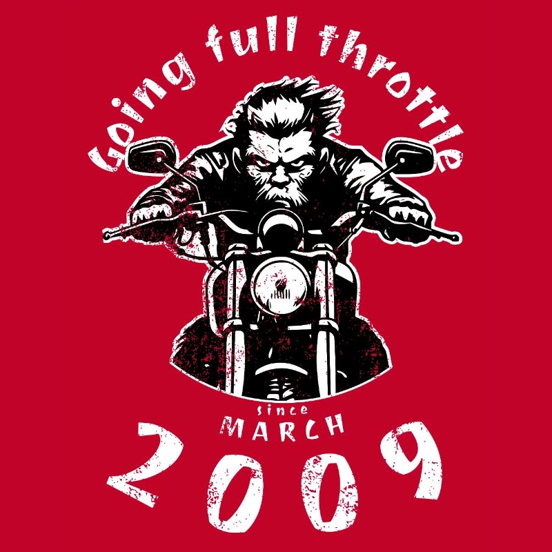16. Geburtstag: Going full throttle since 03/2009