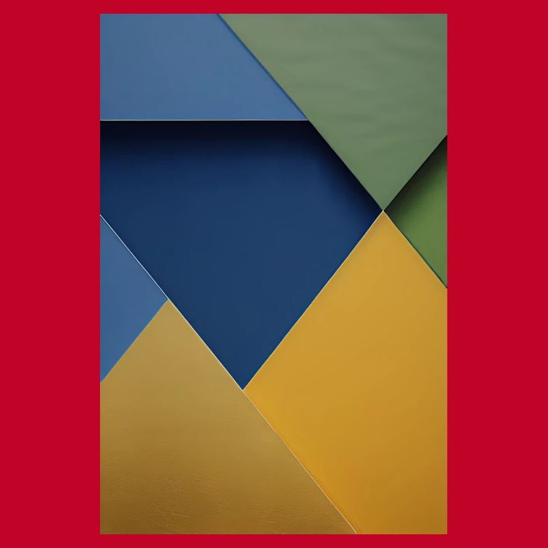 Colorful triangle pattern