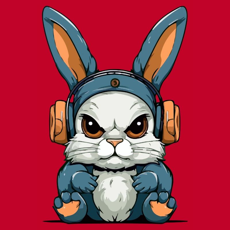 Grump the grumpy rabbit