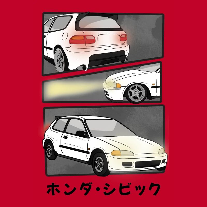 ARCTIC WHITE CAR COMIC / HATCHBACK