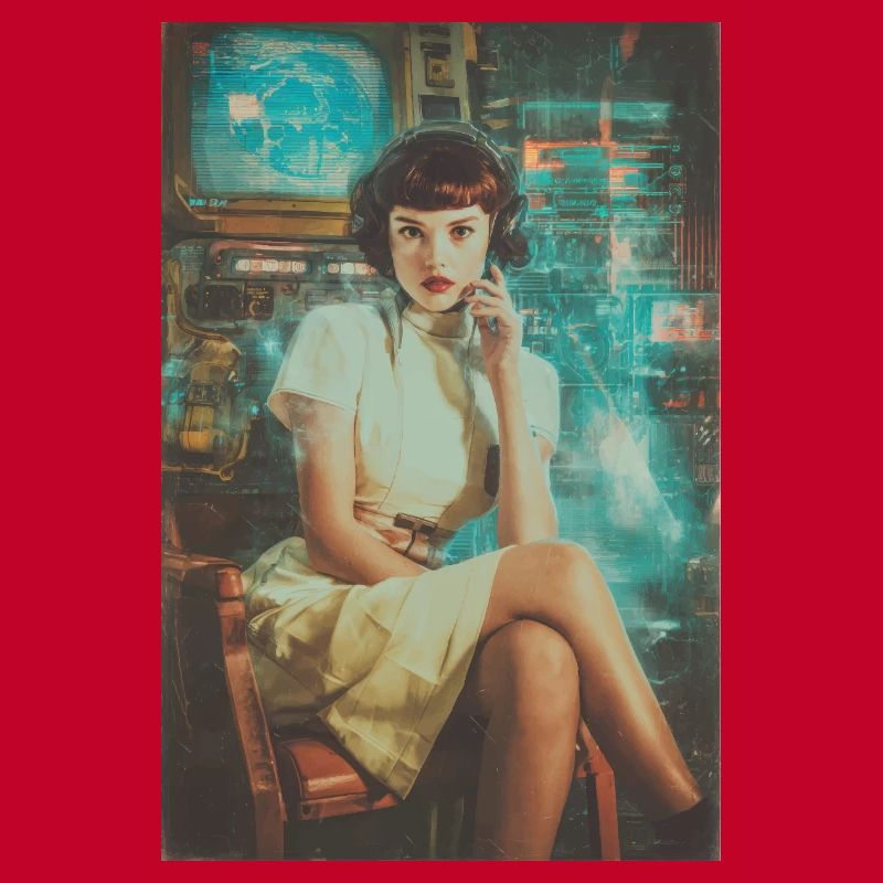 Retro Sci-Fi Operator