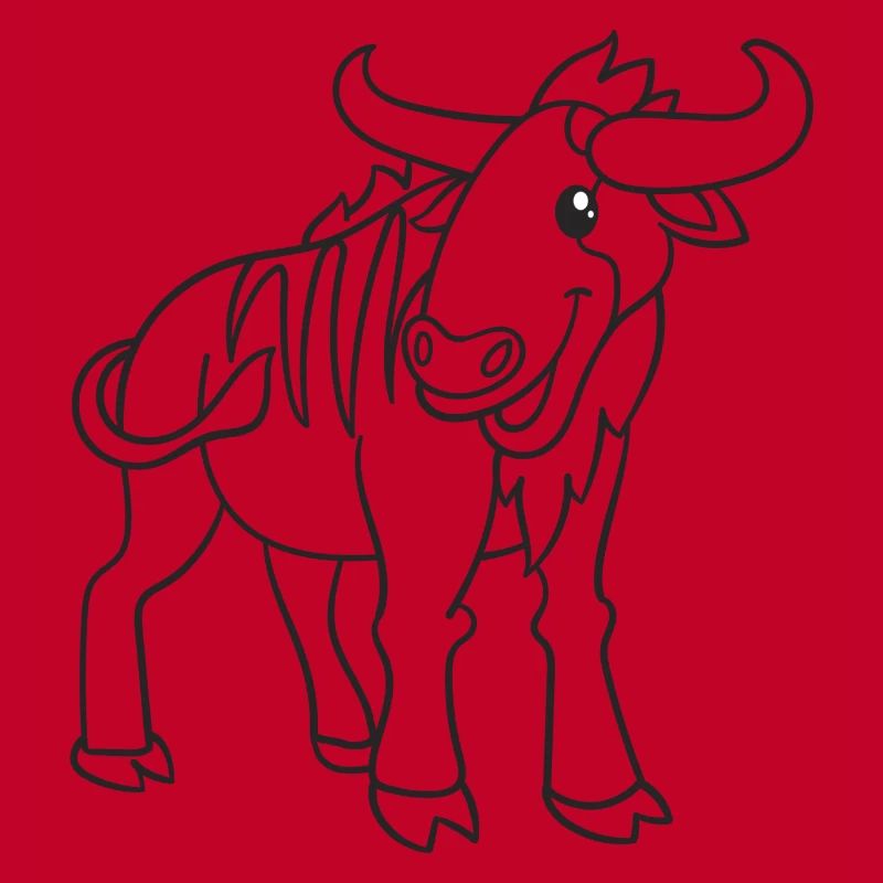 Gnu, Gnus, Geschenk, Geschenkidee