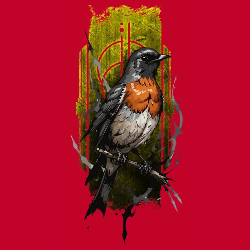 European Robin (Erithacus rubecula)