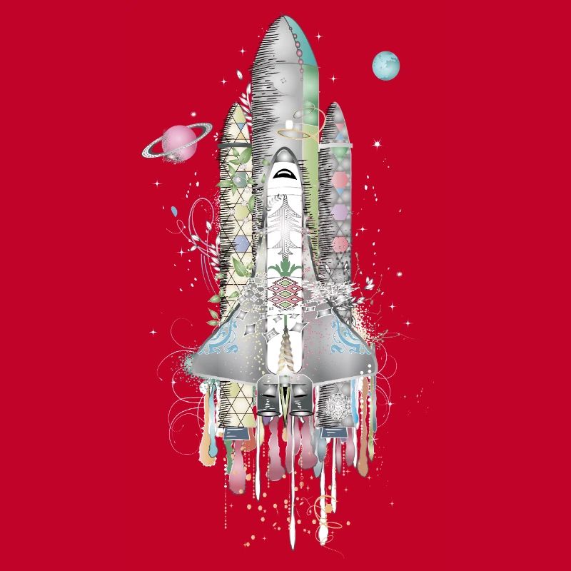 Imaginative Space Shuttle - Artfully Designed