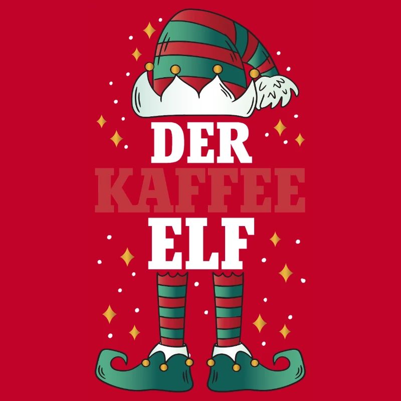 Weihnachten Der Kaffee Elf