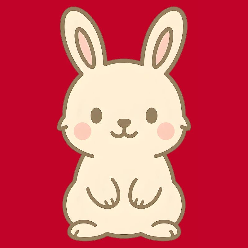 Mignon bébé lapin