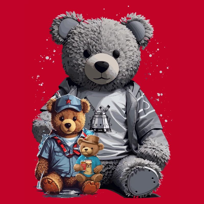 3 Teddy Bears