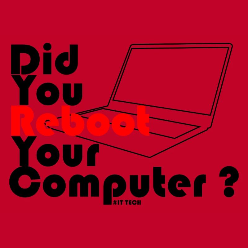 Did you reboot your computer? IT TECH