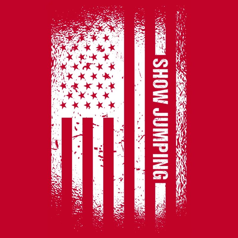 Jumper Drapeau Us Saut d’obstacles