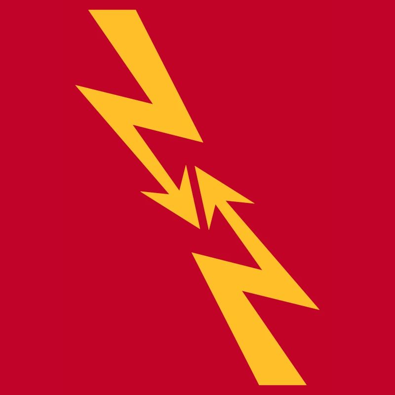2 flashes electric current energy strong current eight