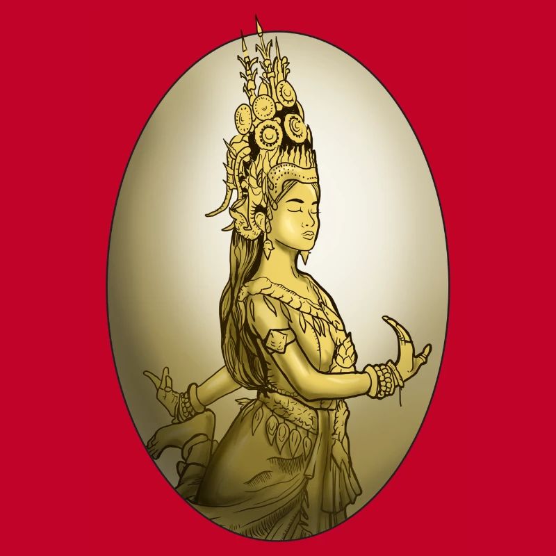 Cambodia Tradition Dance Khmer Apsara I Gift
