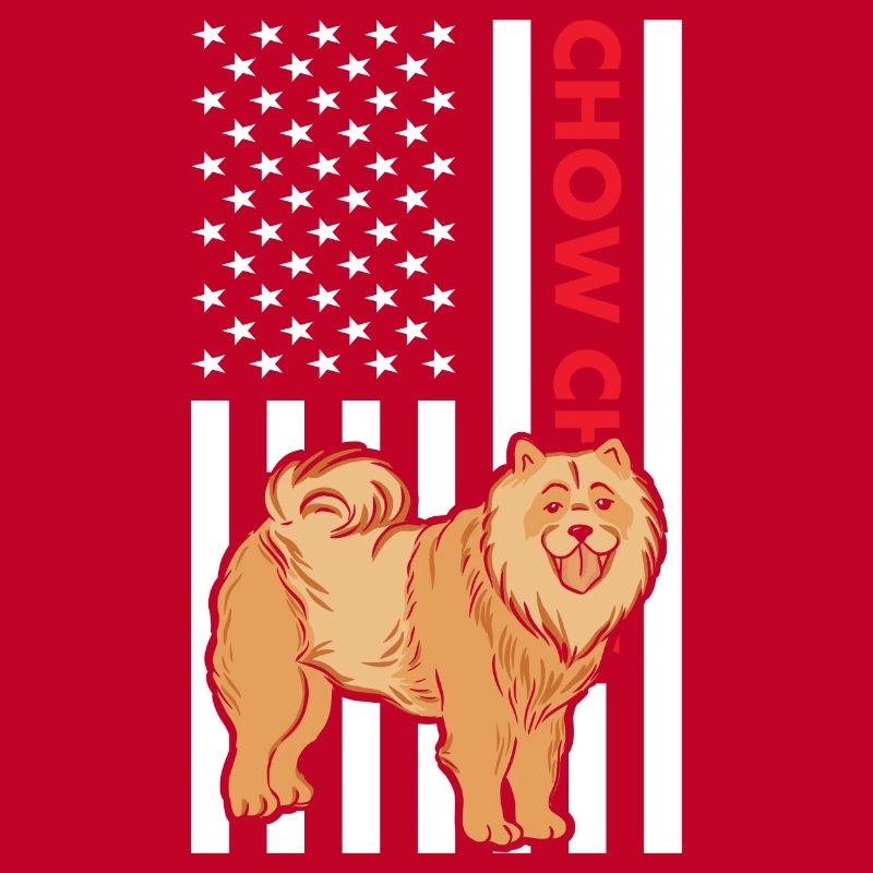 Drapeau Chow Chow Us