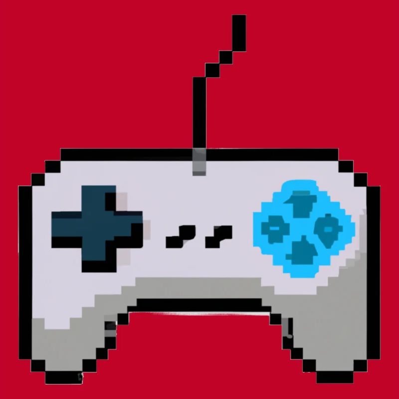 Pixelart Gamecontroller