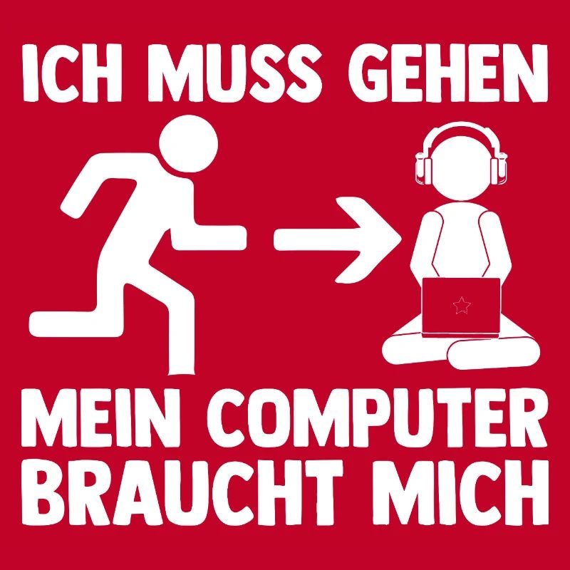Computer Zocker Programmierer Administrator Gamer