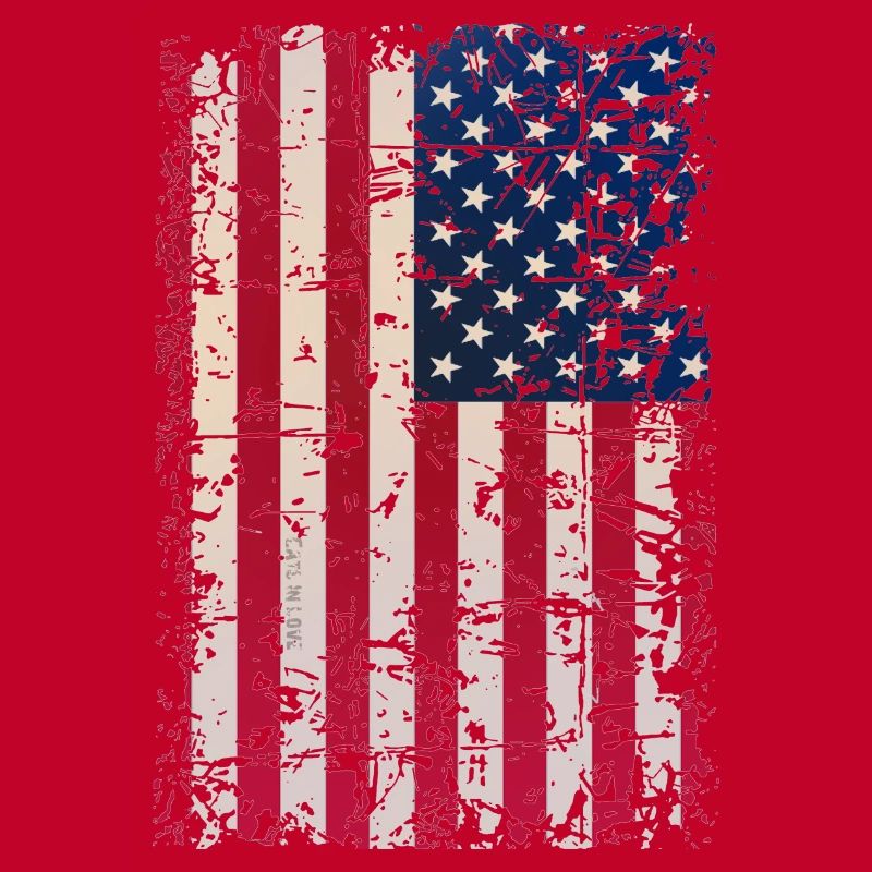 Drapeau des États-Unis transformé drapeau américain Drapeau américain