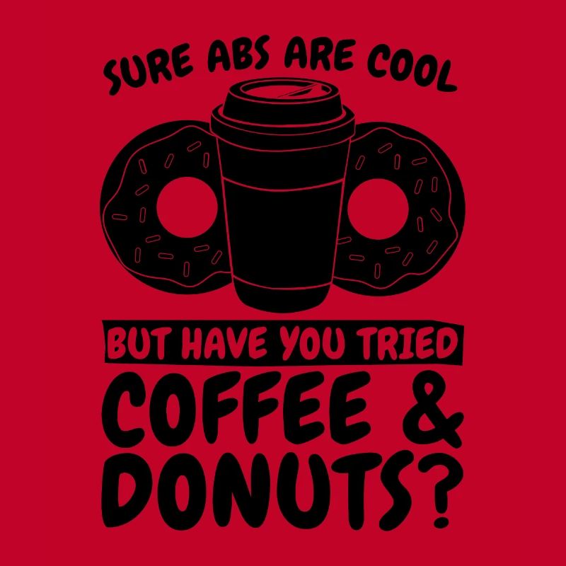 Sure Abs sont cool Doughnut Coffee & Donuts Lover Lover