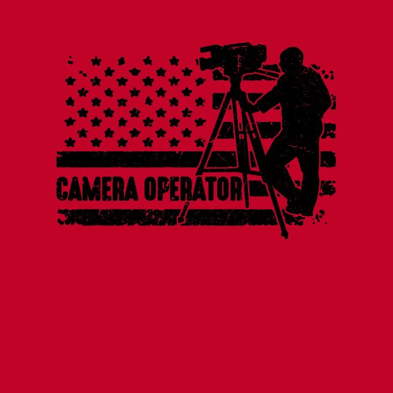 Camera Operator Retro Movie Maker Camera Operators