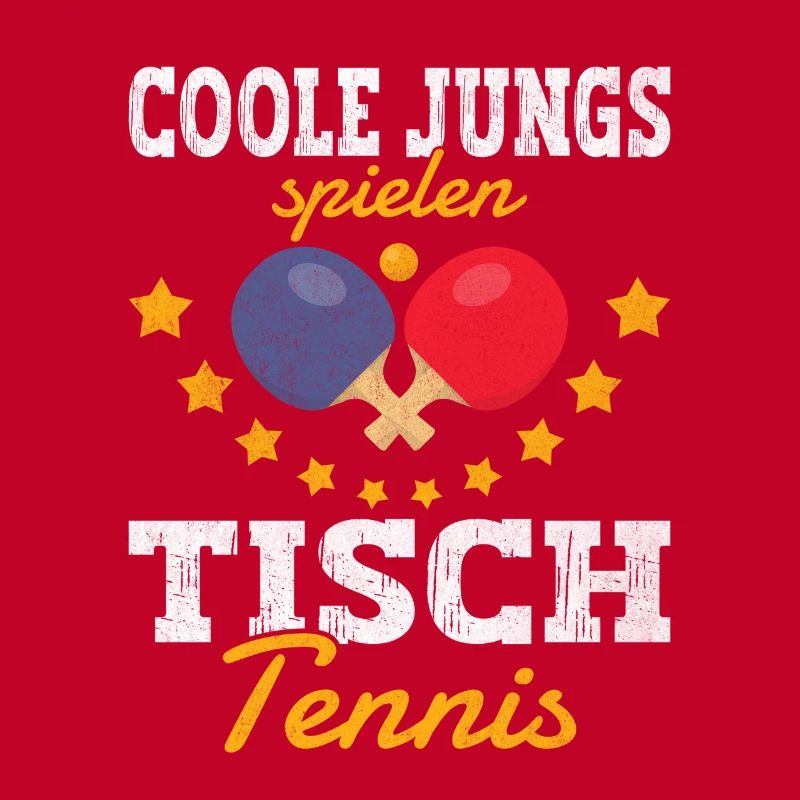 Mecs cool jouant au ping-pong de table drôle
