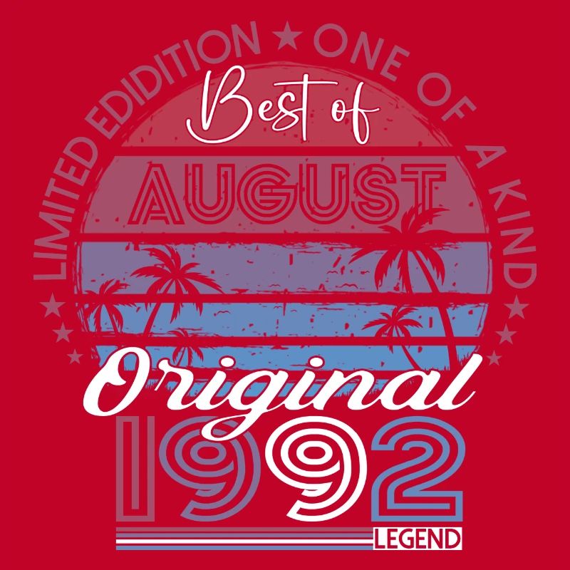 Original Août 1992 30th Birthday Gift Fun