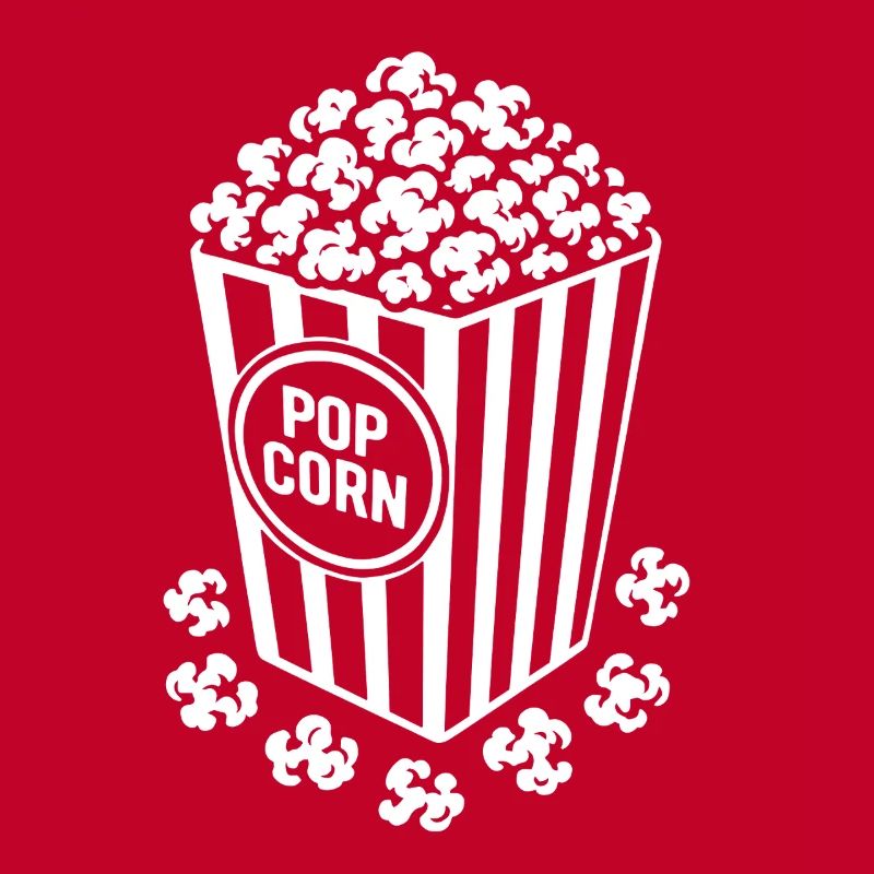 Frisches Popcorn - knusprig, lecker - Geschenk