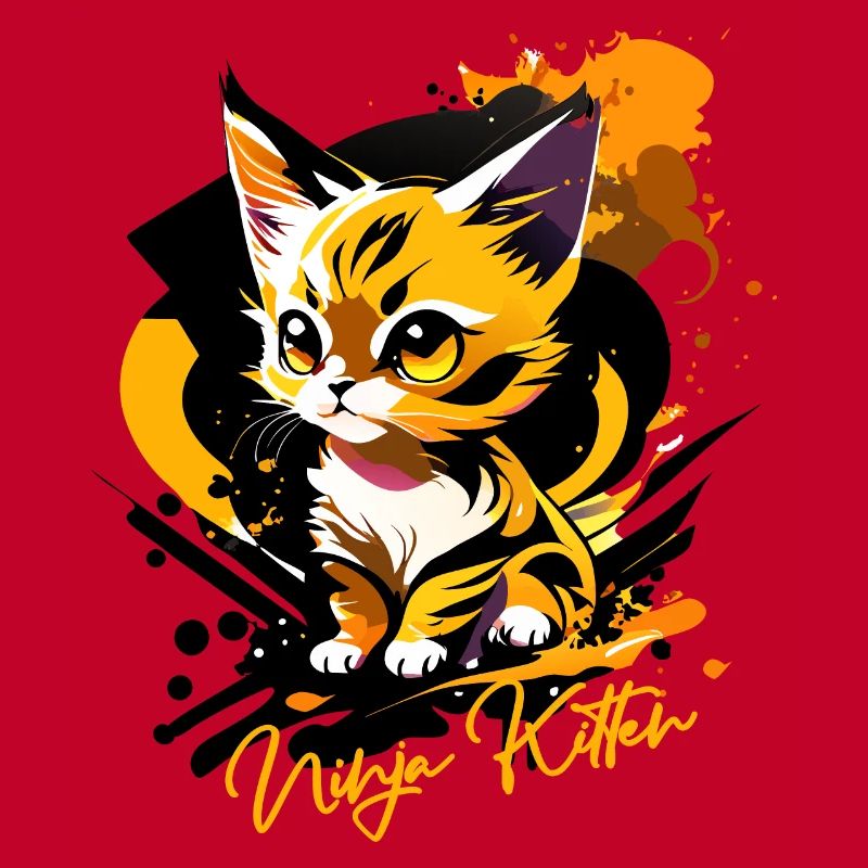 chaton, chaton ninja