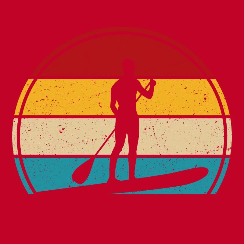Rétro paddle paddle surf paddle surf paddle surf