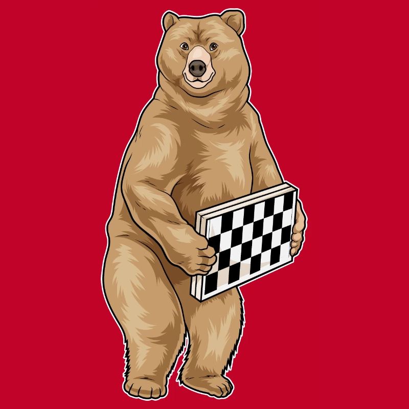 Bear Chessboard Chess Board Game