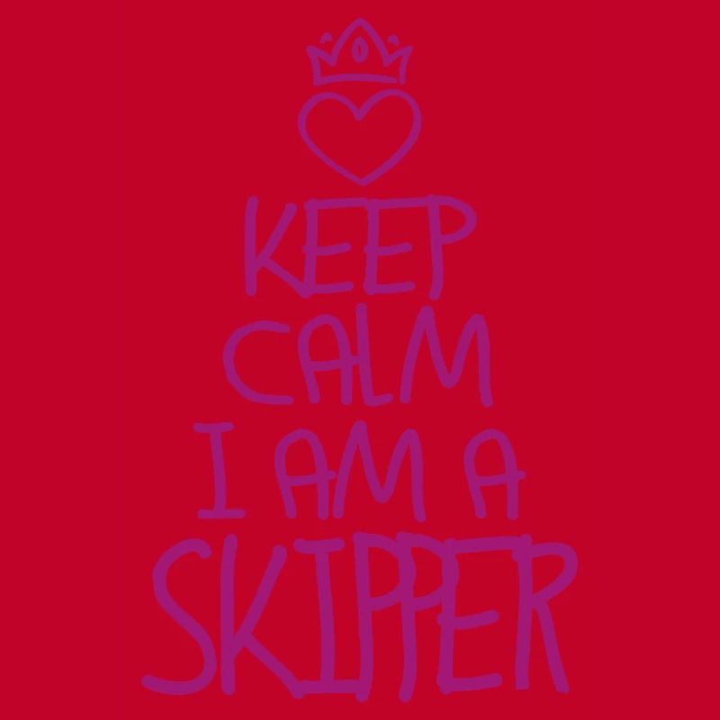 Keep Calm Skipper cool skipper gift