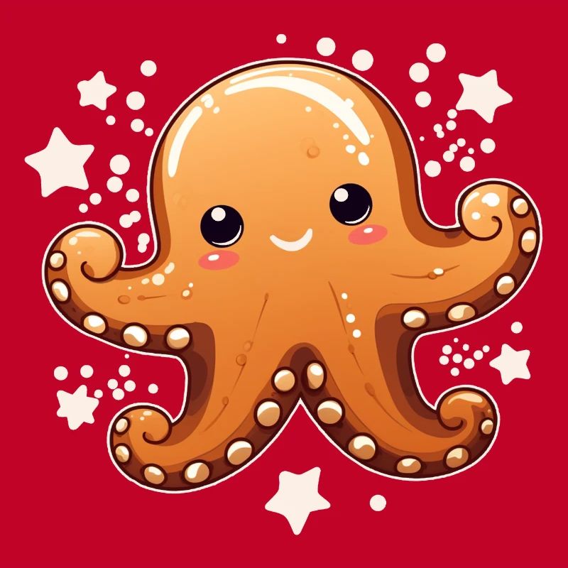 Gingerbread Octopus